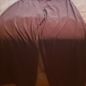 Long wide leg pants